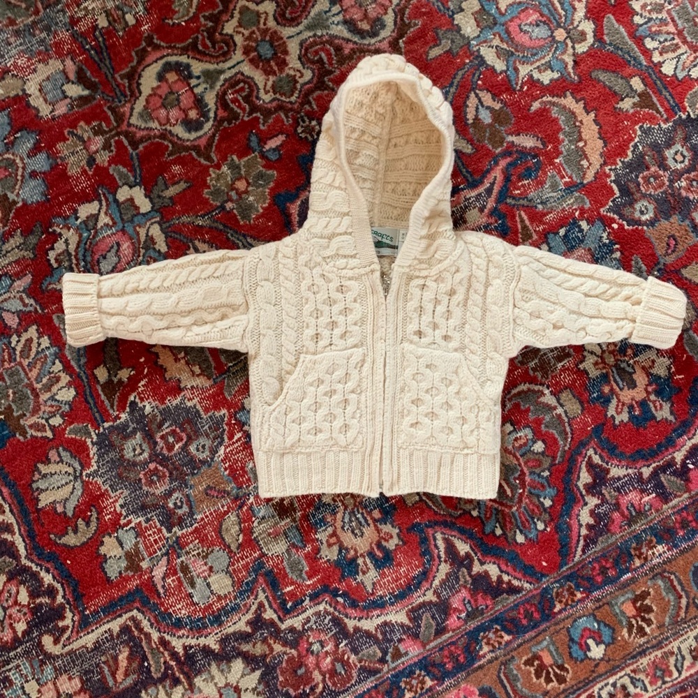 Aran fisherman’s sweater